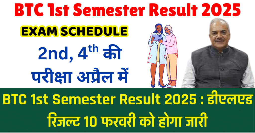 BTC 1st Semester Result 2025