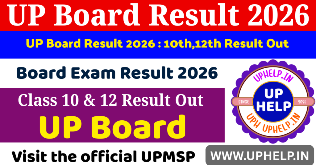 UP Board Result 2026